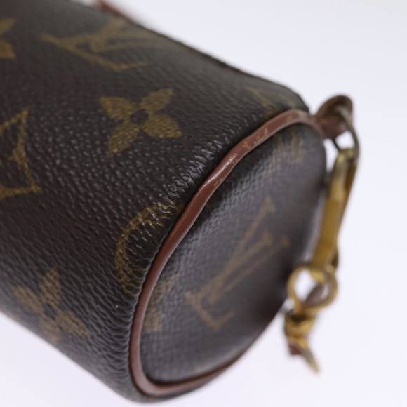 LOUIS VUITTON Monogram Papillon Pouch LV Auth 75515 - Picture 14 of 16